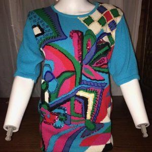 Vintage sequins sweater